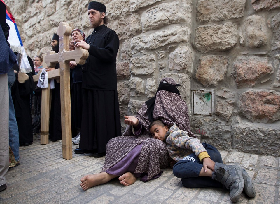 MIDEAST JERUSALEM GOOD FRIDAY