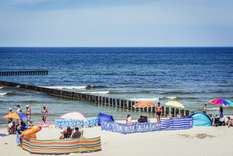 Plaża w Dźwirzynie