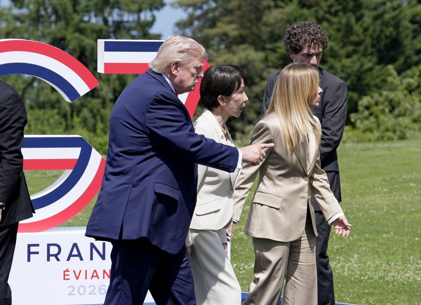 Donald Tramp i Đorđa Meloni