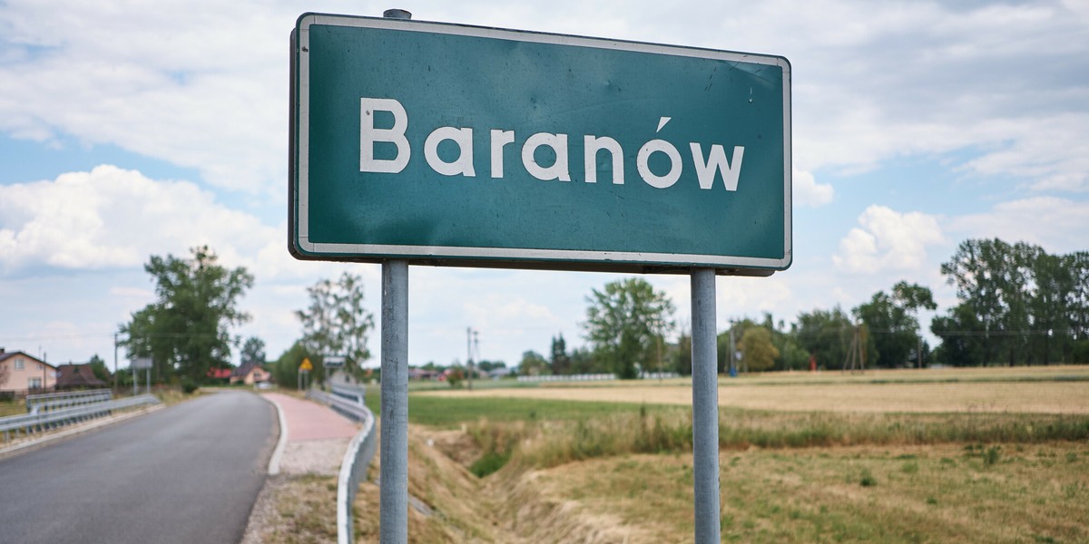 Baranów to jedna z gmin, na terenie której planowany jest CPK. 