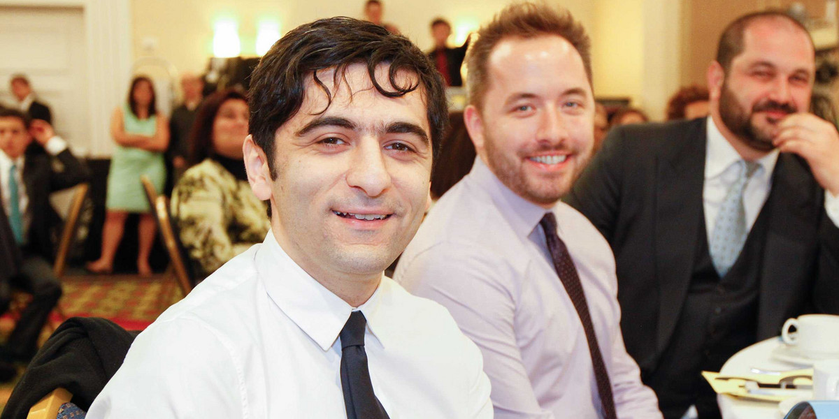 Dropbox cofounders Arash Ferdowsi and Drew Houston