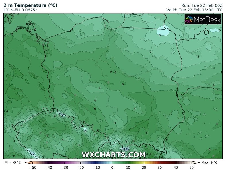 Temperatura będzie zróżnicowana