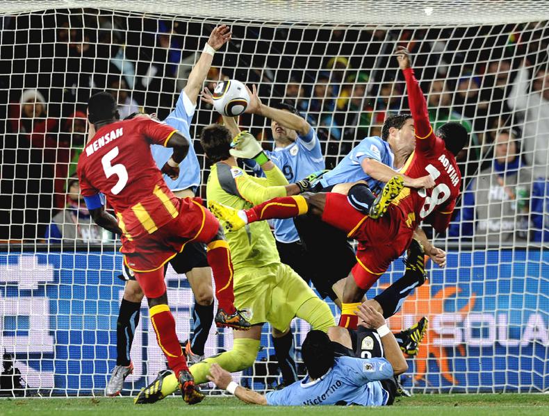 Ghana and Uruguay have an unresolved feud from the 2010 FIFA World Cup 