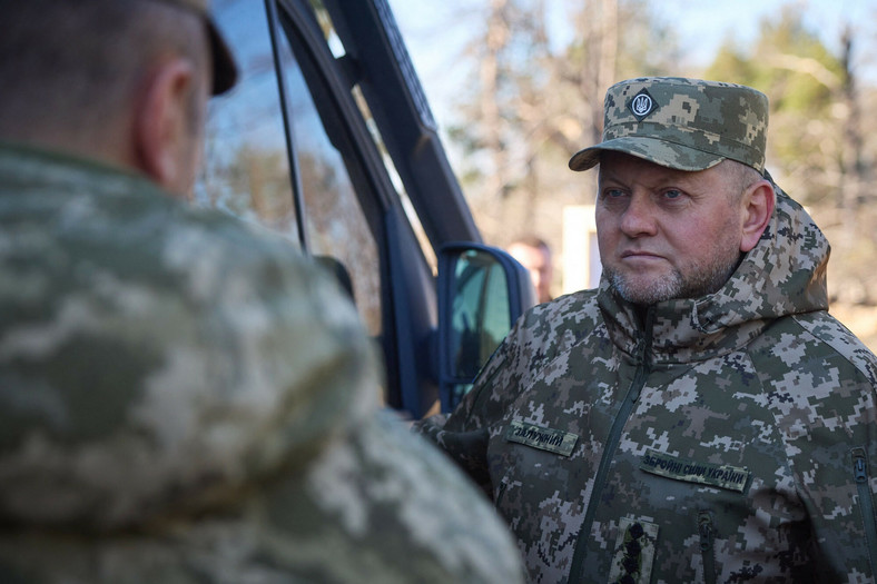 Głównodowodzący ukraińskich sił zbrojnych Wałerij Załużny, 3 listopada 2023 r.