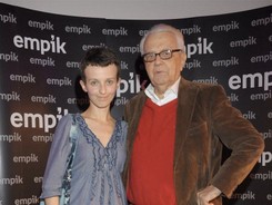 Andrzej Łapicki jest dumny z debiutu swojej młodej żony