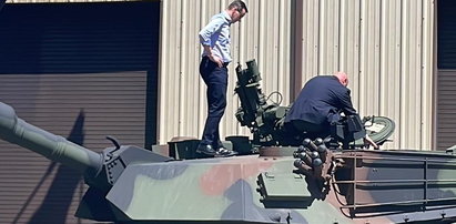 Premier wszedł na czołg i obwieścił nowiny dotyczące wojska [WIDEO]
