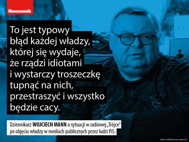 Wojciech Mann  cytaty tygodnia