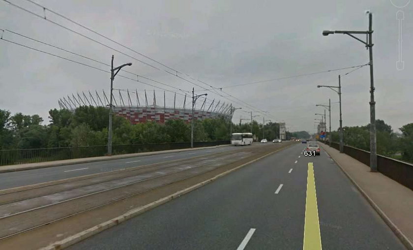 Warszawa w Google Street View