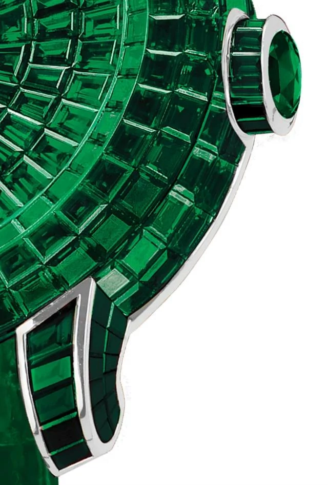 The Jacob & Co. Caviar Emerald Tourbillon