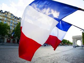 Francuskie flagi