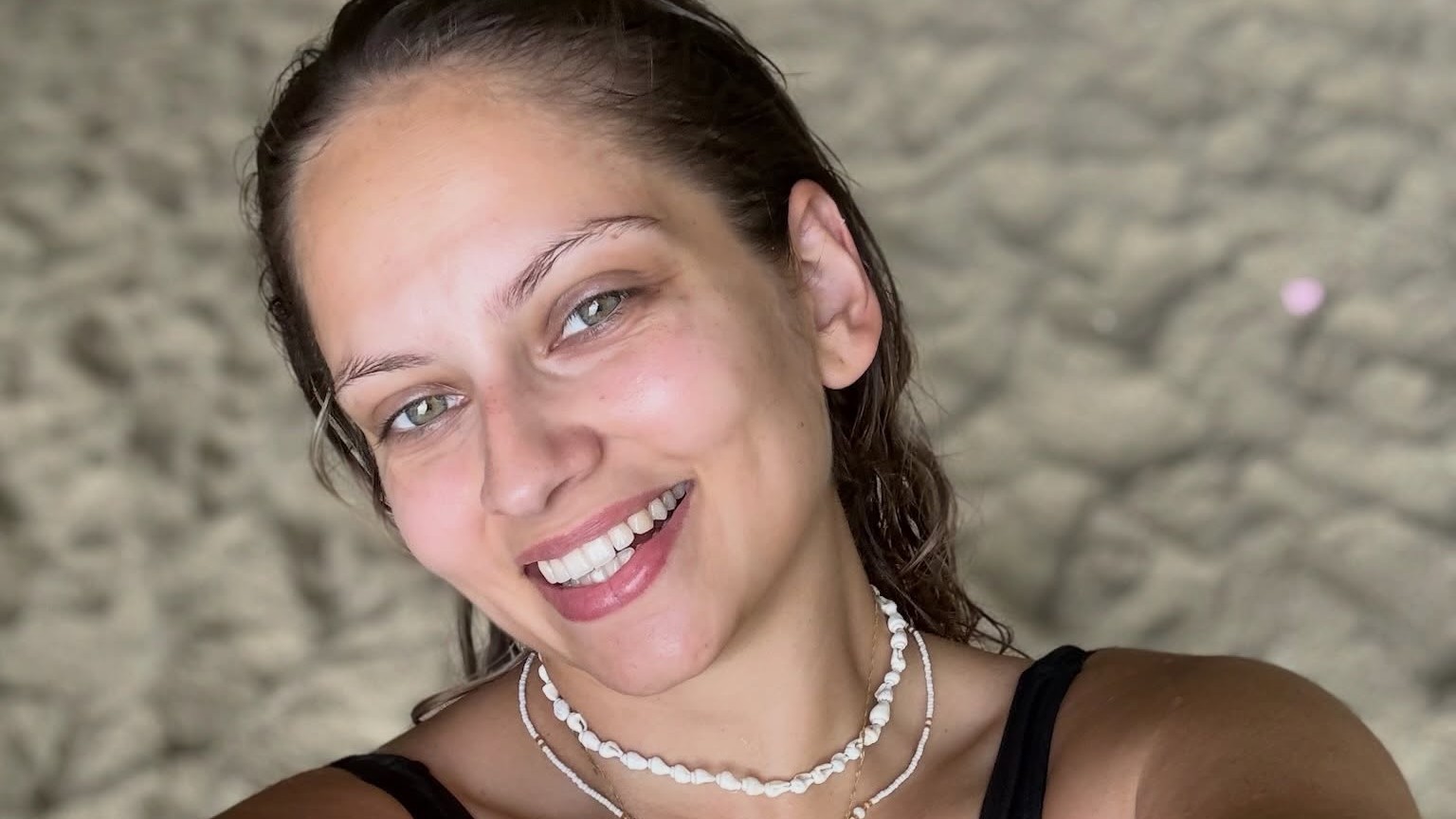 Tereza Bizíková na dovolenke v talianskom meste Tropea.