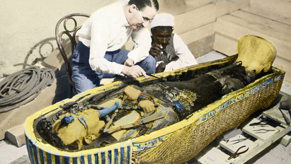 Hármas szarkofág rejtette Tutanhamon fáraó testét