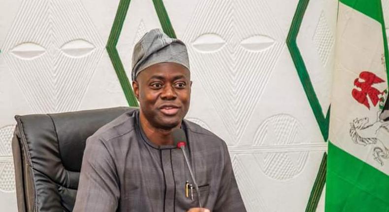 Governor Seyi Makinde criticised by the APC in Oyo over N7.6b loan. (Vanguard)