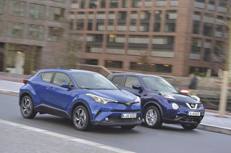 Nissan Juke i Toyota CHR Odlotowa para (Test