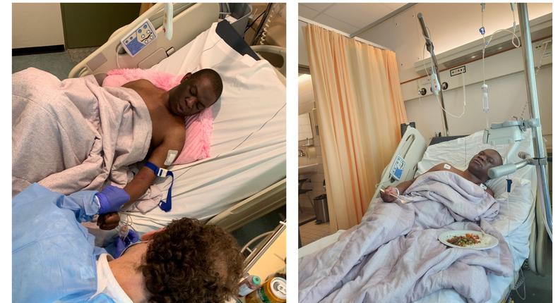 MP Muhammad Ssegirinya is bed-ridden at UMC Hospital in the Netherlands