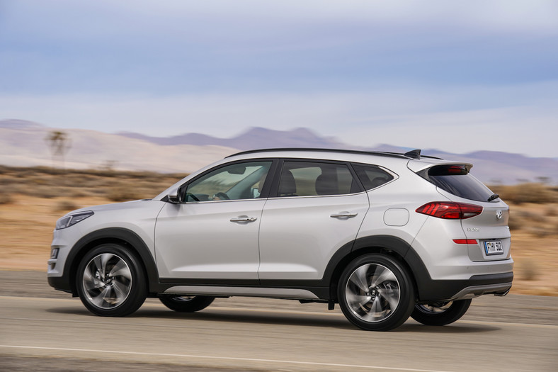 Hyundai Tucson po liftingu Nowy Jork 2018