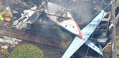 Samolot rozbił się o domy mieszkalne. Są ofiary śmiertelne