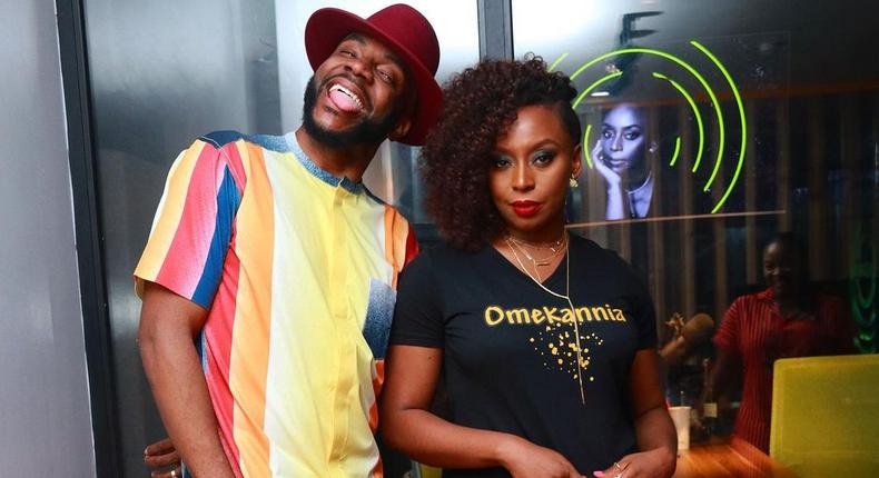 Ebuka Obi-Uchendu hosted Chimamanda Ngozi Adichie on his show (Instagram/Ebuka Obi-Uchendu)