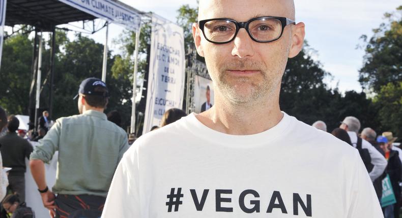 Moby Got a Neck Tattoo to Celebrate His Veganism