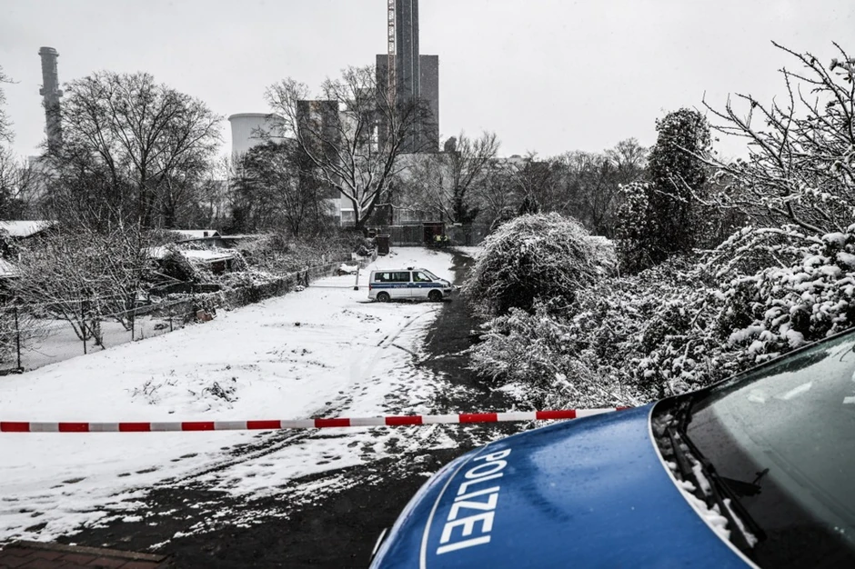 Policija na mestu požara u Berlinu kod trafostanice 3. januara