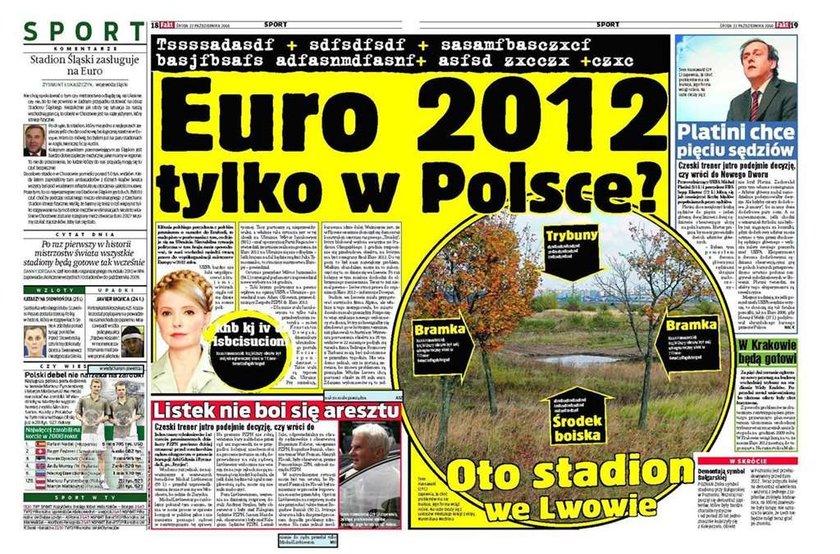 Euro 2012 tylko w Polsce?