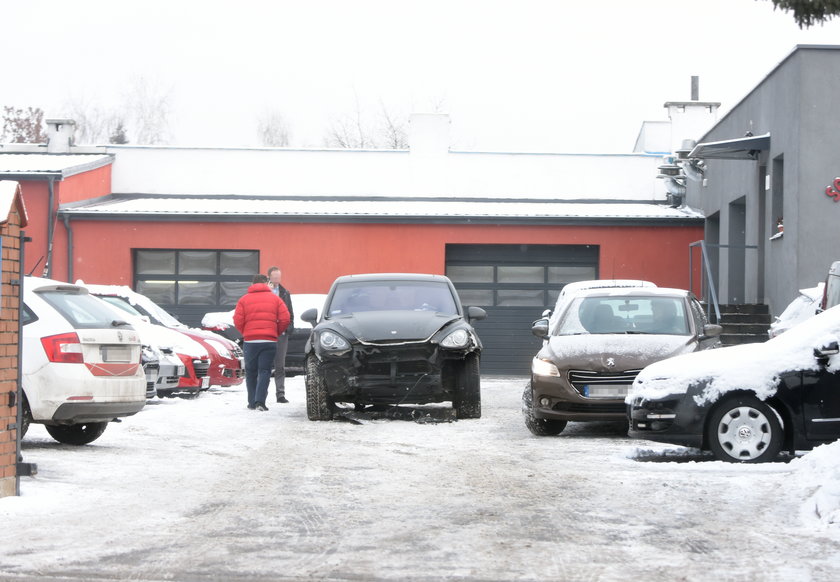 Marina Łuczenko rozbiła ukochane Porsche Cayenne Wojciecha Szczęsnego