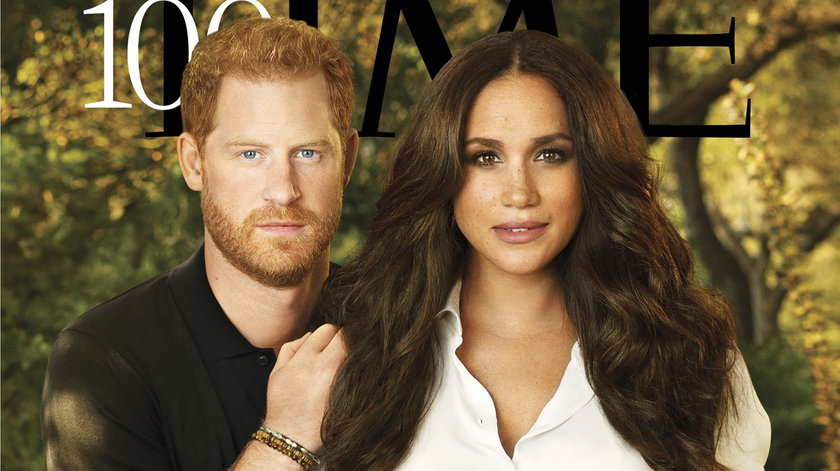 Meghan Markle i książę Harry na okładce "Time". Ile warta jest jej biżuteria?