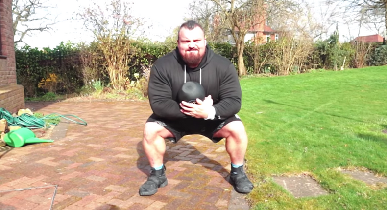 Eddie Hall Shares His HIIT Home Leg Day Workout