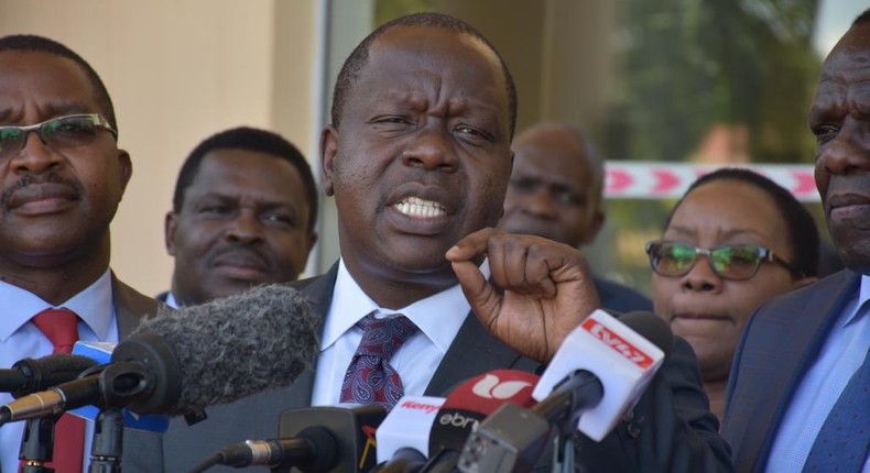 CS Fred Matiang'i