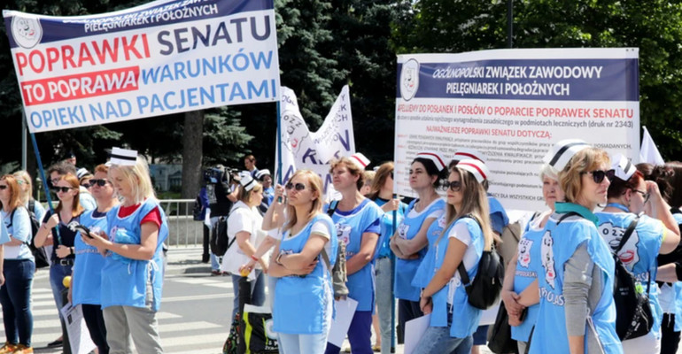 Strajk pielęgniarek, czerwiec 2022 r.