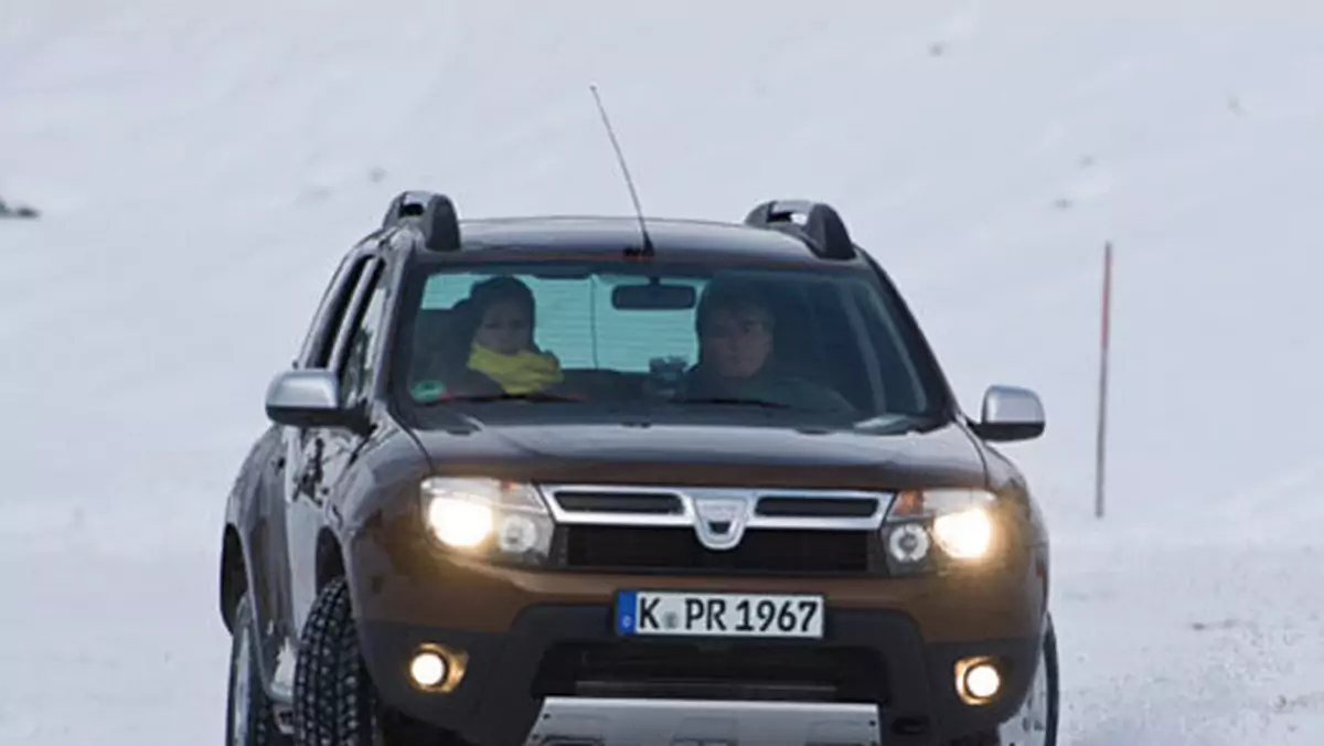 Dacia Duster 4x4 niebezpieczna zimą