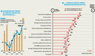 Małe firmy widzą świat przez różowe okulary
