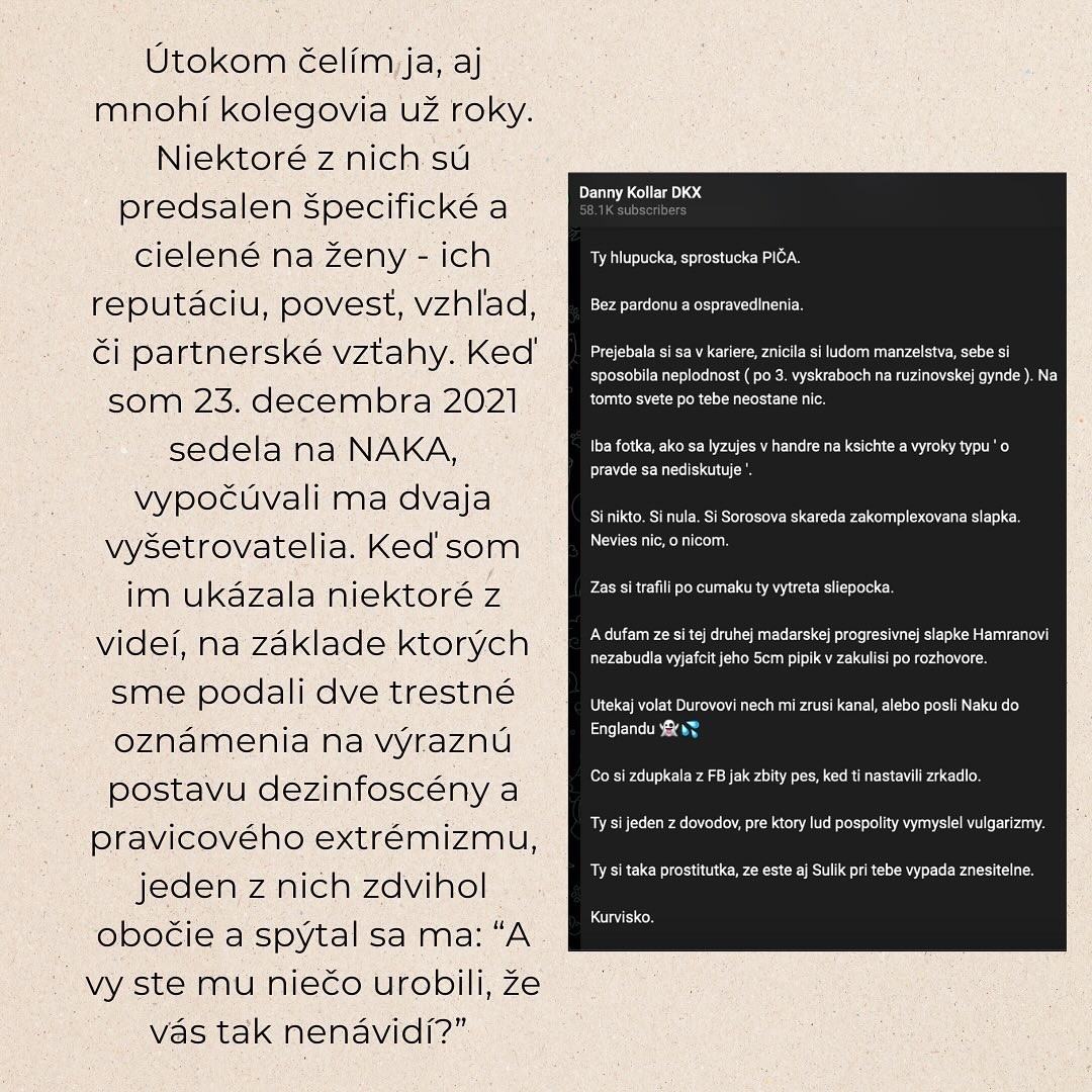Zuzana Kovačič Hanzelová dočasne obmedzuje svoje aktivity.