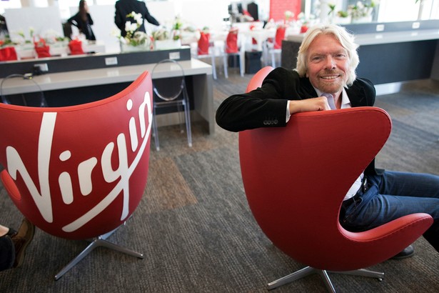 Richard Branson, założyciel i prezes Virgin Group Ltd.,