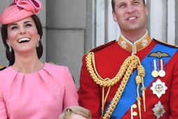 Members of The Royal Family attend Trooping the Colour