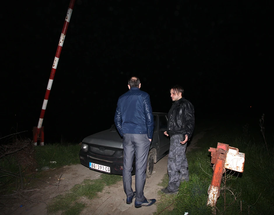 Zoran Marjanović u noći nakon ubistva