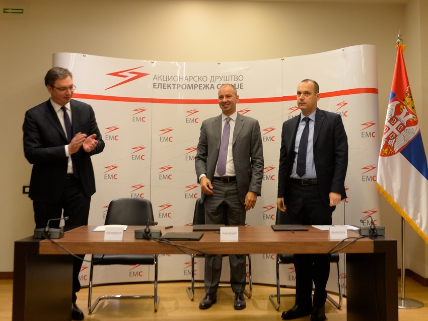 Nikola Petrović sa Vučićem