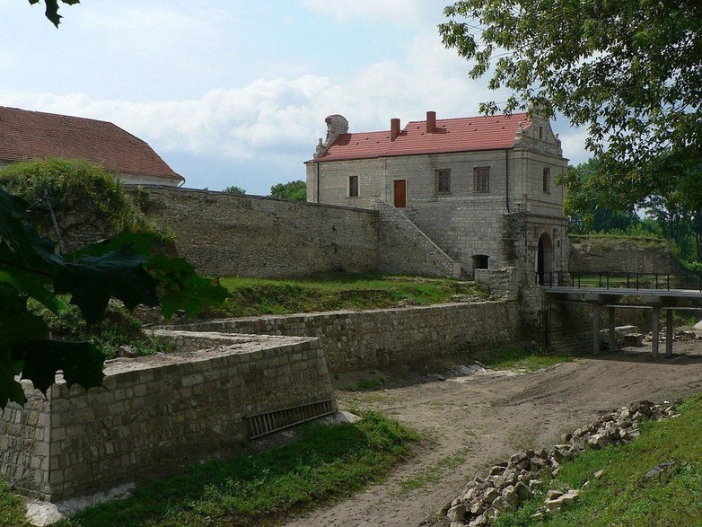 Zamek w Zbarażu, stan współczesny. Filmowcy nie zdecydowali się na kręcenie zdjęć na Ukrainie (fot. plf16)