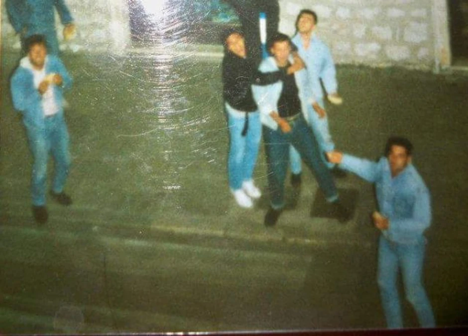 Srđan sa društvom u Trebinju