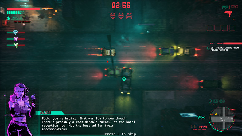 Glitchpunk - screenshot z wersji na PC