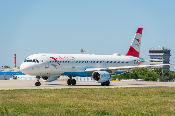 Samolot linii Austrian Airlines