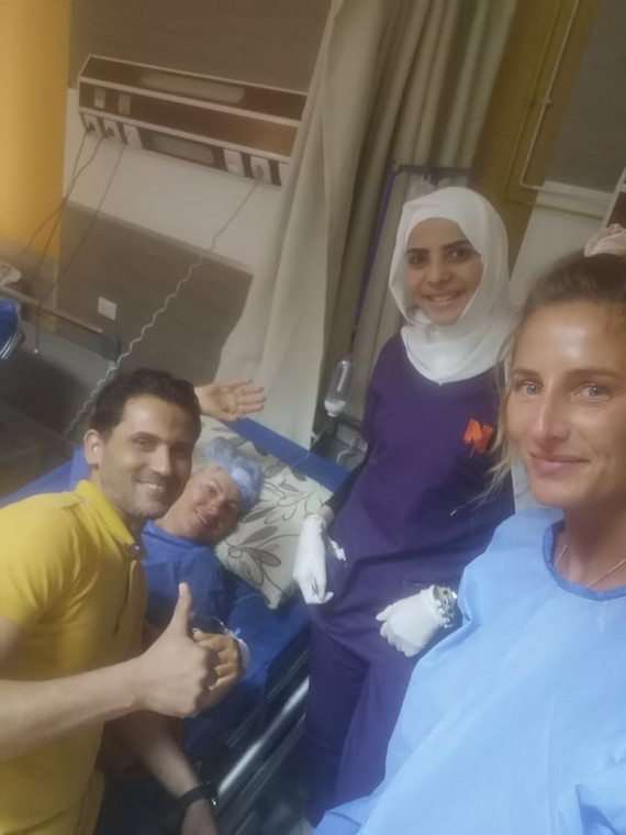 Polskie turystki w prywatnym szpitalu Al Nour w Hurghadzie