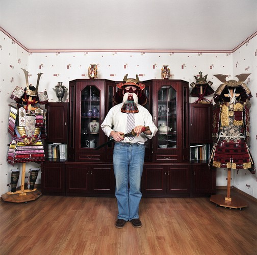 Czesław - rencista z Bytomia, znawca kultury Japonii, rekonstruuje samurajskie zbroje