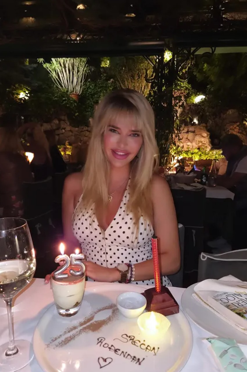 Lea Milenković proslavila rođendan