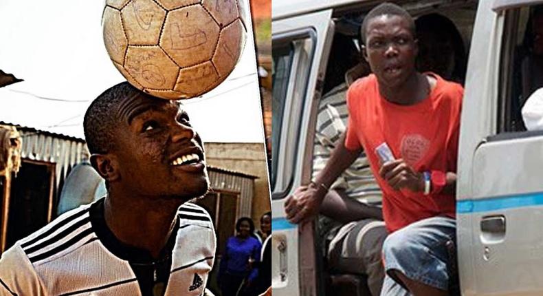 Watch: Striking Trotro drivers, mates turn lorry stations into football pitch to display their skills