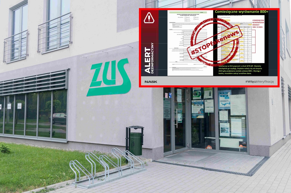 W sieci pojawiły się fałszywe informacje na temat wyrównania świadczenia wychowawczego