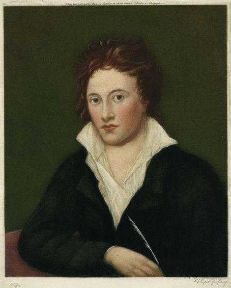 Portret Percy'ego Bysshe'a Shelleya