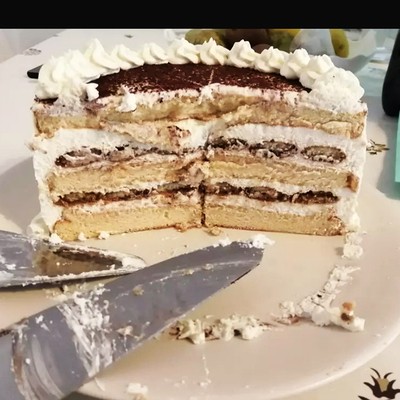 Tiramisu torta (diétás)