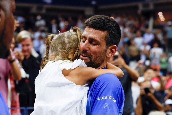 Novak Đoković sa ćerkom Tarom Đoković