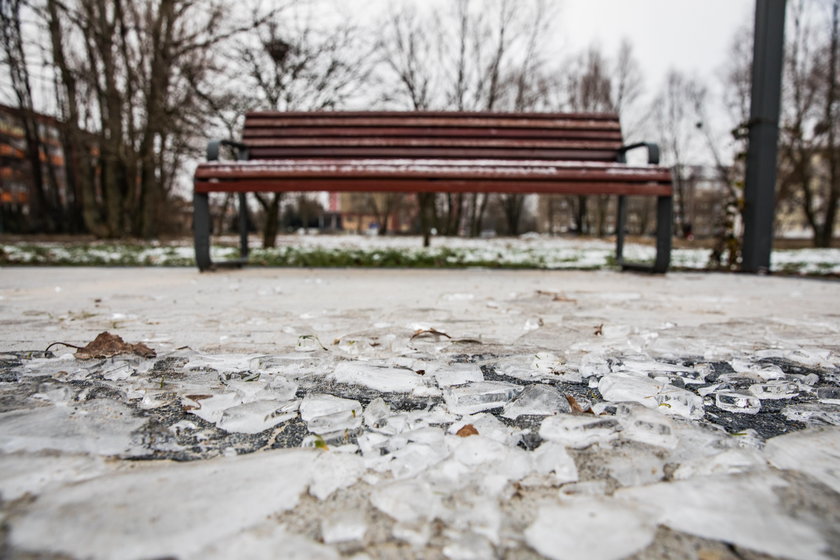 Park Rataje to fuszerka. Zalania i lód!